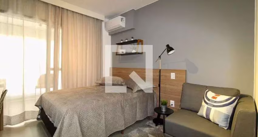 Kitnet / stúdio para aluguel - moema, 1 quarto,  28 m² - são paulo