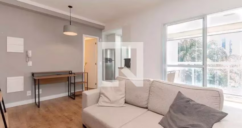 Apartamento para aluguel - brooklin, 1 quarto,  52 m² - são paulo