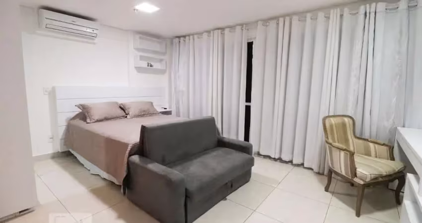 Kitnet / stúdio para aluguel - jardim goiás, 1 quarto,  41 m² - goiânia