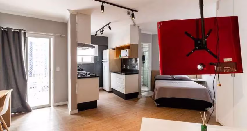 Kitnet / stúdio para aluguel - moema, 1 quarto,  38 m² - são paulo