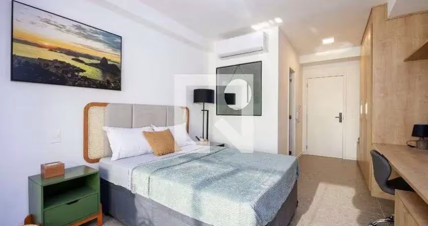 Kitnet / stúdio para aluguel - brooklin, 1 quarto,  32 m² - são paulo