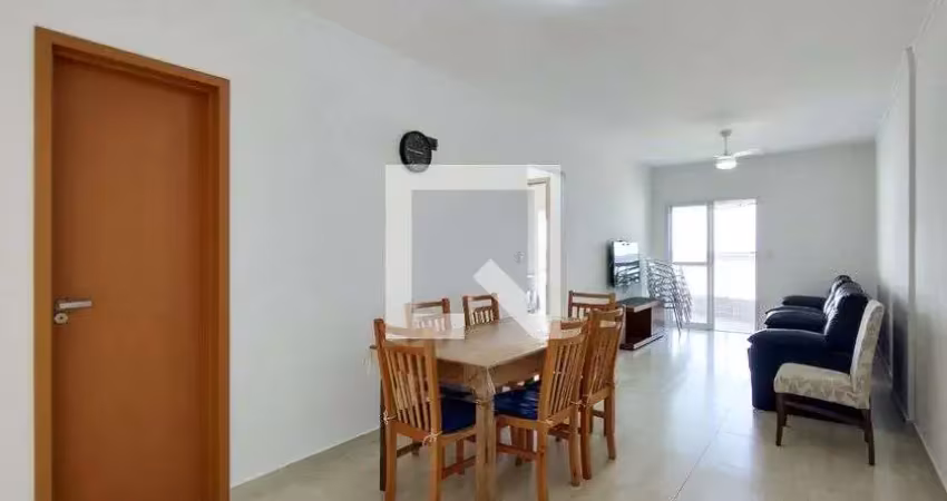 Apartamento para aluguel - vila caiçara, 2 quartos,  110 m² - praia grande