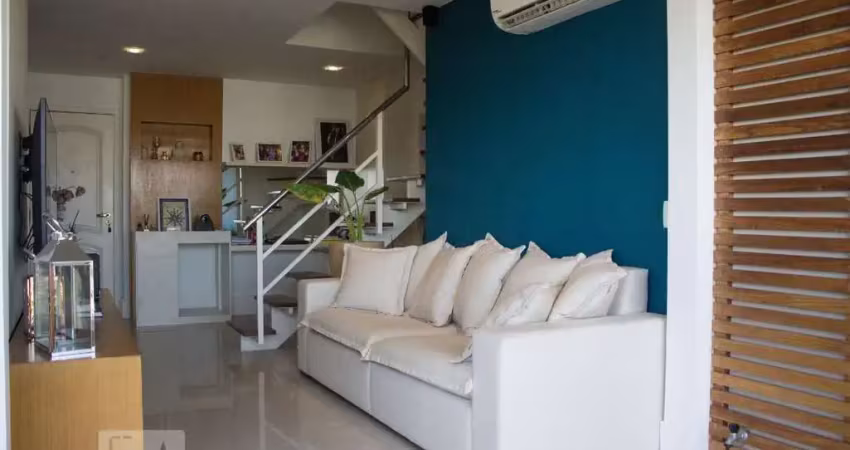 Cobertura para aluguel - jardim oceânico, 2 quartos,  160 m² - rio de janeiro