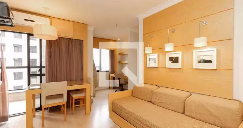 Apartamento para aluguel - santo amaro , 2 quartos,  45 m² - são paulo