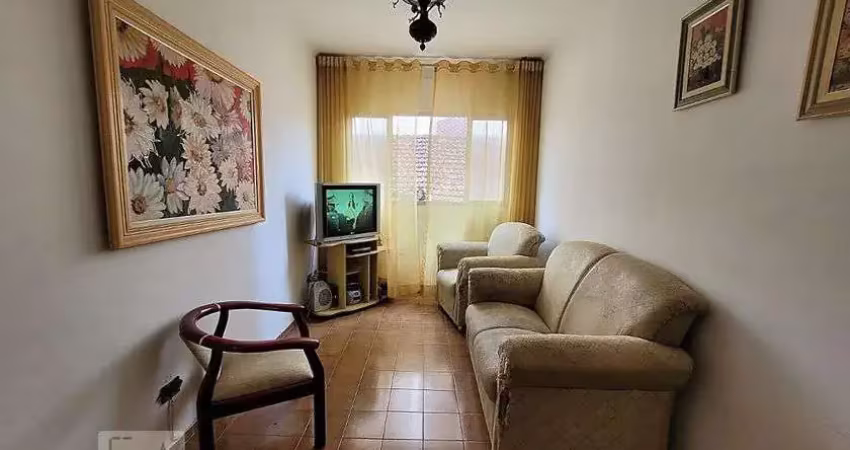 Apartamento para aluguel - vila caiçara, 1 quarto,  50 m² - praia grande