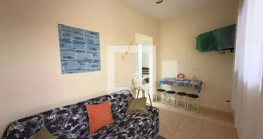 Apartamento para aluguel - canto do forte, 1 quarto,  42 m² - praia grande