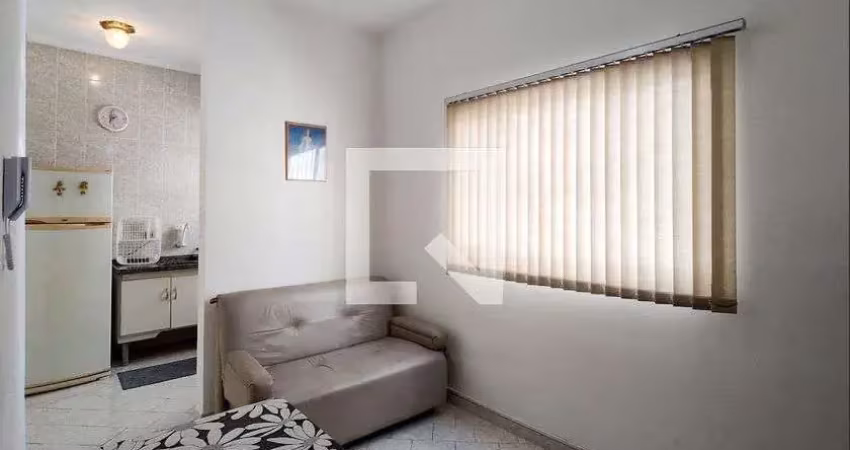 Apartamento para aluguel - aviação, 1 quarto,  35 m² - praia grande