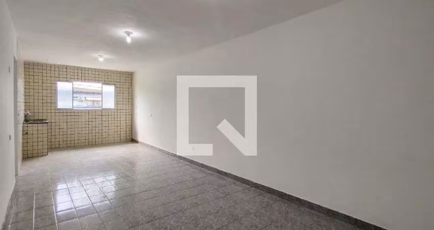 Kitnet / stúdio para aluguel - vila caiçara, 1 quarto,  41 m² - praia grande