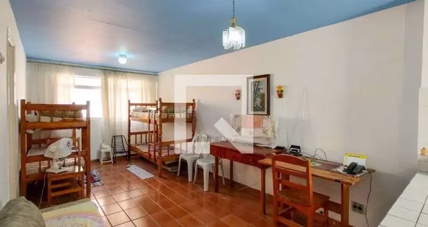 Kitnet / stúdio para aluguel - aviação, 1 quarto,  48 m² - praia grande