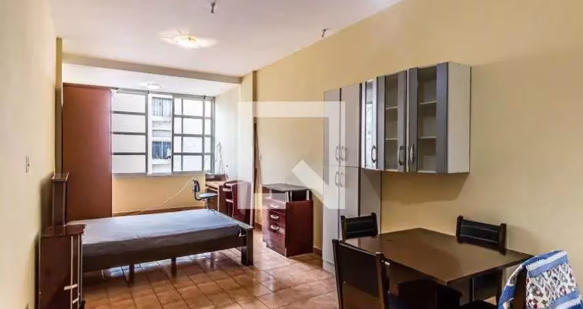 Kitnet / stúdio para aluguel - centro, 1 quarto,  49 m² - são paulo
