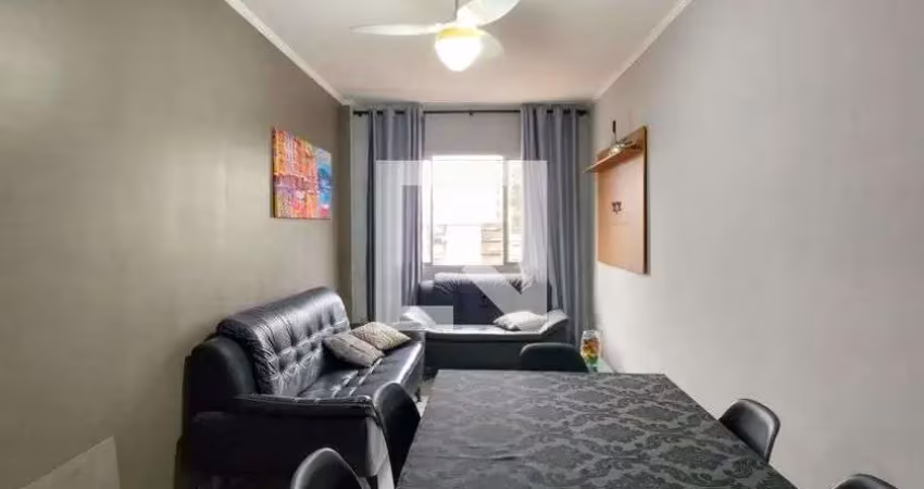 Apartamento para aluguel - aviação, 1 quarto,  42 m² - praia grande