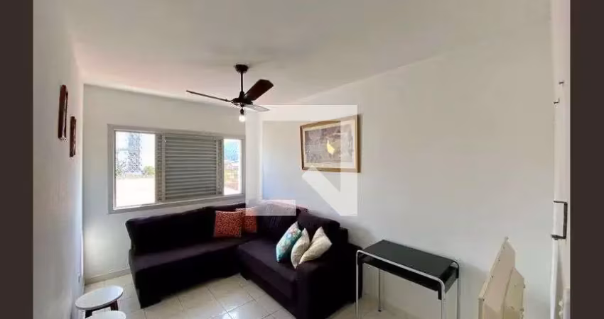 Apartamento para aluguel - nova mirim, 1 quarto,  52 m² - praia grande