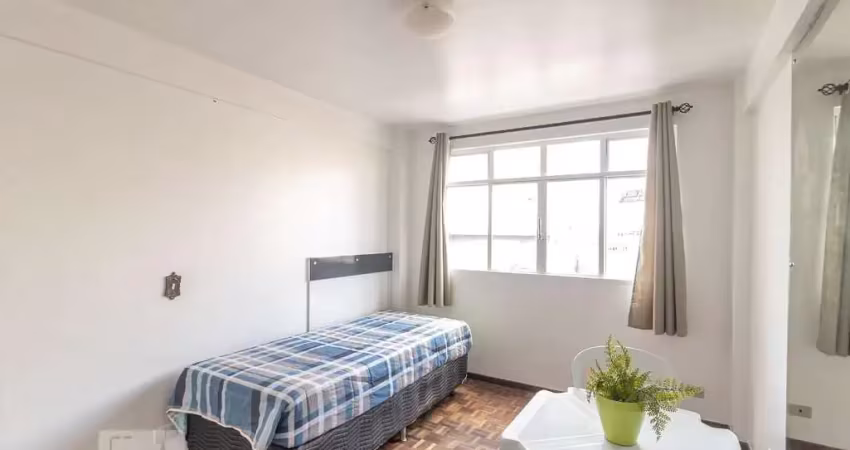 Kitnet / stúdio para aluguel - centro, 1 quarto,  27 m² - curitiba