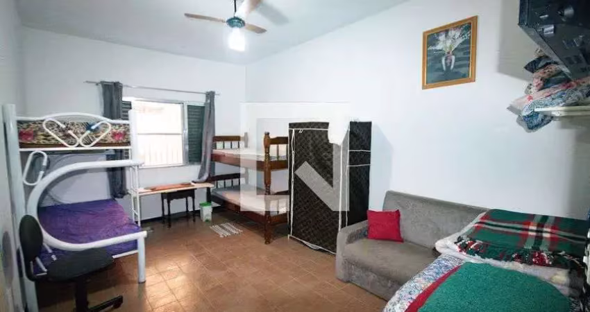Kitnet / stúdio para aluguel - vila caiçara, 1 quarto,  25 m² - praia grande
