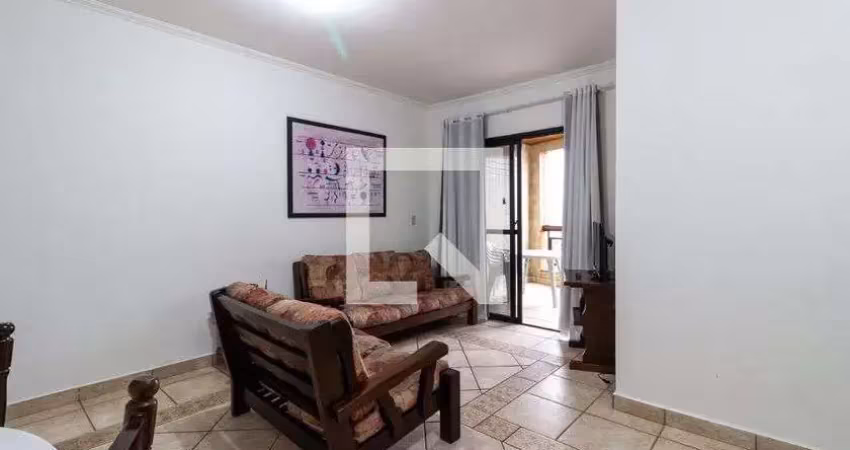 Apartamento para aluguel - vila caiçara, 2 quartos,  90 m² - praia grande