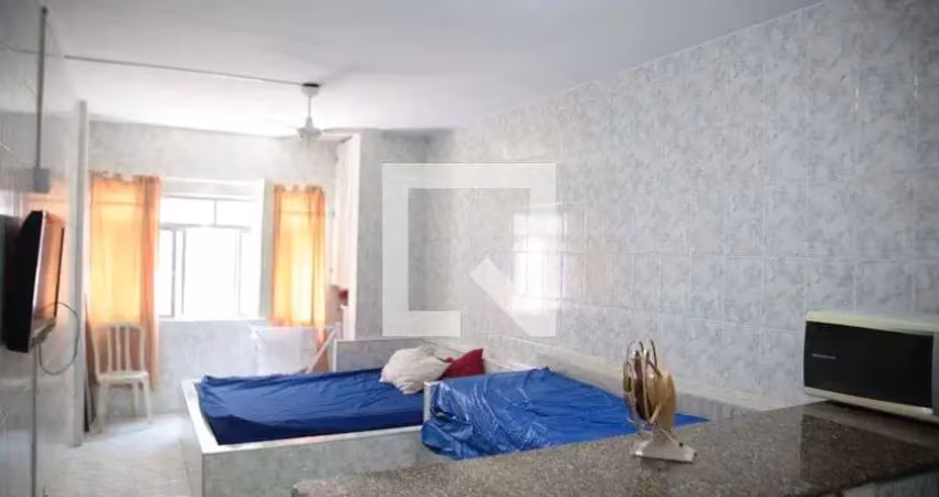 Kitnet / stúdio para aluguel - aviação, 1 quarto,  29 m² - praia grande
