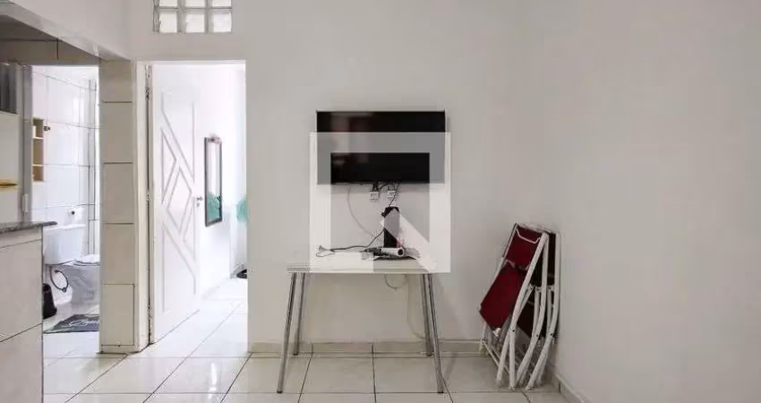Apartamento para aluguel - guilhermina, 1 quarto,  35 m² - praia grande