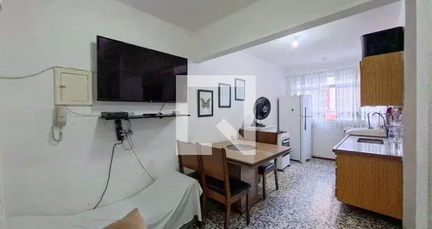 Apartamento para aluguel - canto do forte, 2 quartos,  50 m² - praia grande