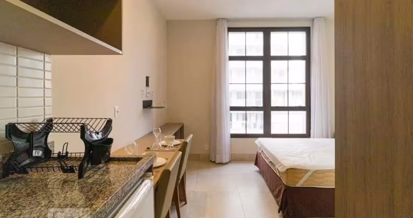 Kitnet / stúdio para aluguel - centro, 1 quarto,  20 m² - são paulo