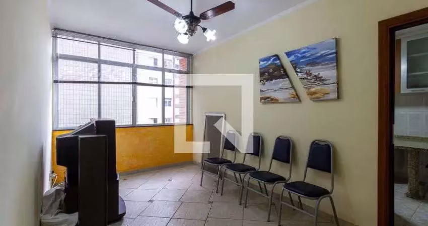 Apartamento para aluguel - guilhermina, 3 quartos,  75390 m² - praia grande