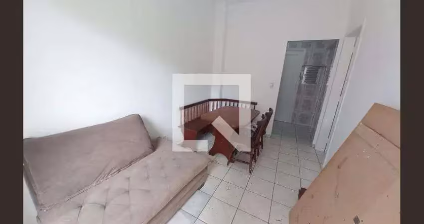 Apartamento para aluguel - josé menino, 1 quarto,  58 m² - santos