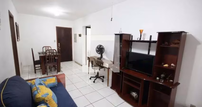 Apartamento para aluguel - aviação, 1 quarto,  58 m² - praia grande