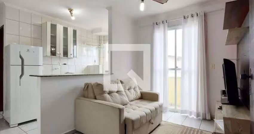 Apartamento para aluguel - vila caiçara, 1 quarto,  51 m² - praia grande