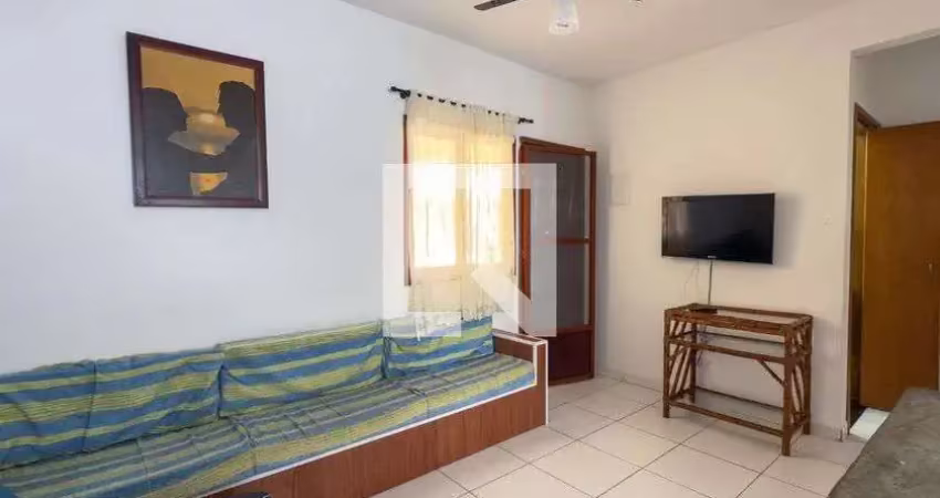 Apartamento para aluguel - canto do forte, 1 quarto,  60 m² - praia grande