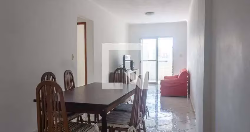 Apartamento para aluguel - nova mirim, 2 quartos,  79 m² - praia grande