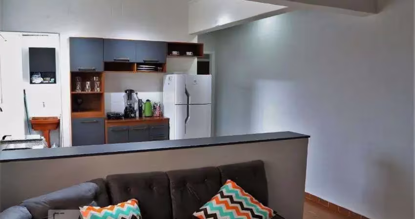 Apartamento para aluguel - guilhermina, 1 quarto,  52 m² - praia grande
