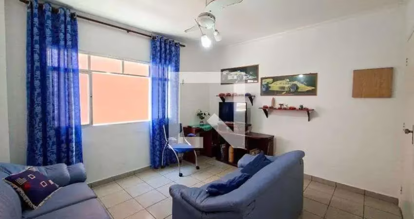 Apartamento para aluguel - vila assunção, 1 quarto,  64 m² - praia grande