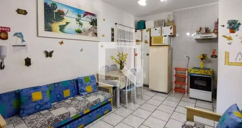 Apartamento para aluguel - cidade ocian, 1 quarto,  40 m² - praia grande