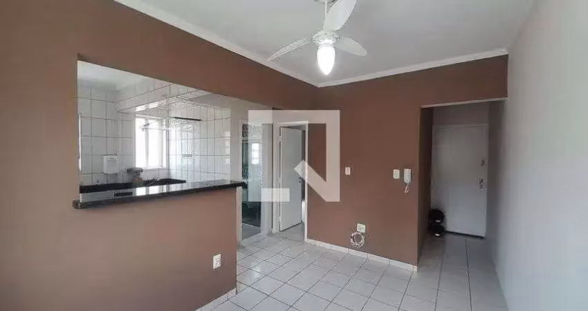 Apartamento para aluguel - boqueirão, 1 quarto,  61 m² - praia grande