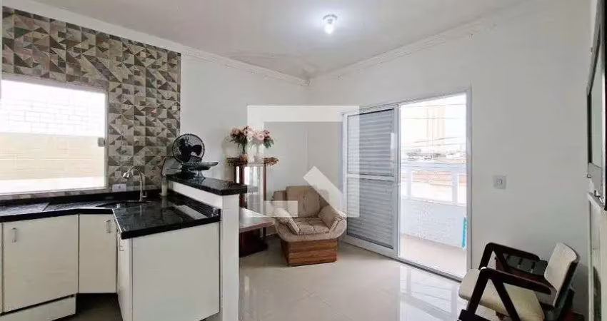 Casa / sobrado em condomínio para aluguel - nova mirim, 2 quartos,  61 m² - praia grande