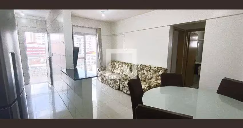 Apartamento para aluguel - nova mirim, 2 quartos,  65 m² - praia grande
