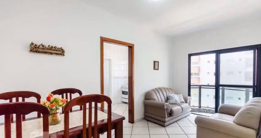 Apartamento para aluguel - canto do forte, 1 quarto,  55 m² - praia grande