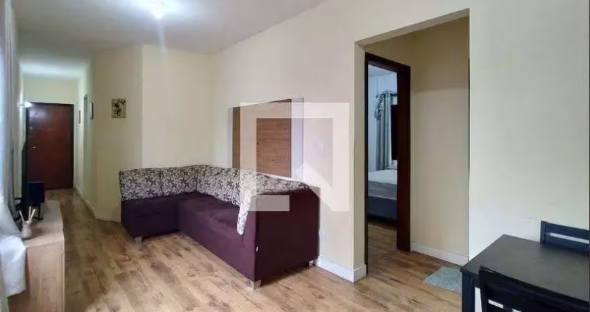 Apartamento para aluguel - vila tupi, 2 quartos,  70 m² - praia grande