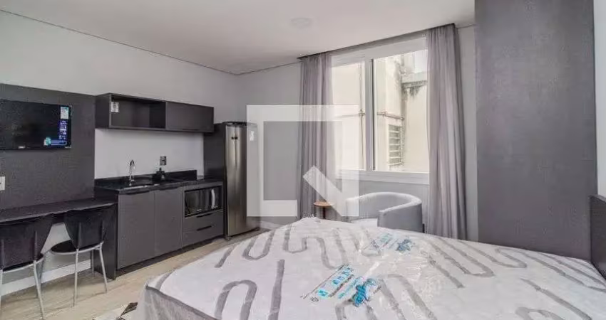 Apartamento para aluguel - centro histórico, 1 quarto,  22 m² - porto alegre