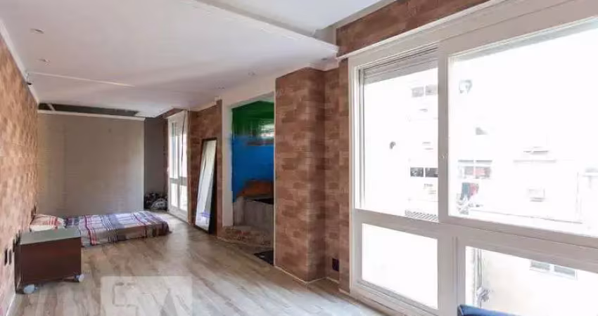 Apartamento para aluguel - centro histórico, 1 quarto,  39 m² - porto alegre