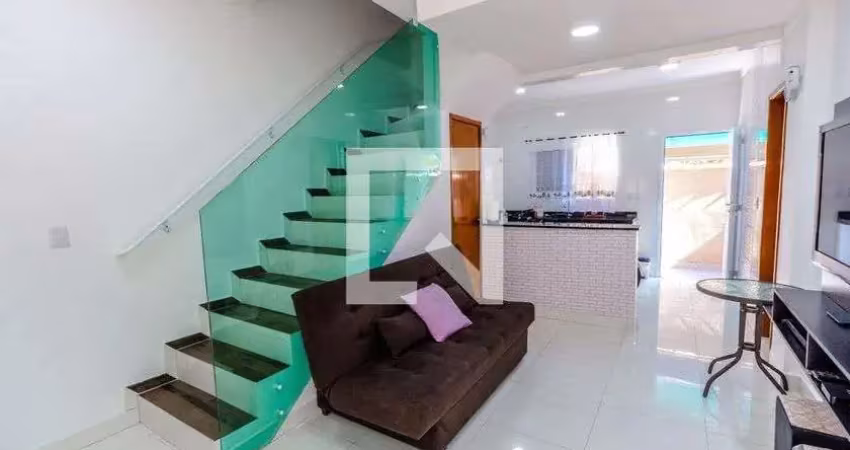 Casa / sobrado em condomínio para aluguel - vila caiçara, 2 quartos,  60 m² - praia grande