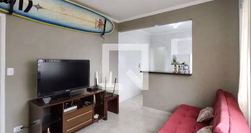 Apartamento para aluguel - canto do forte, 1 quarto,  42 m² - praia grande