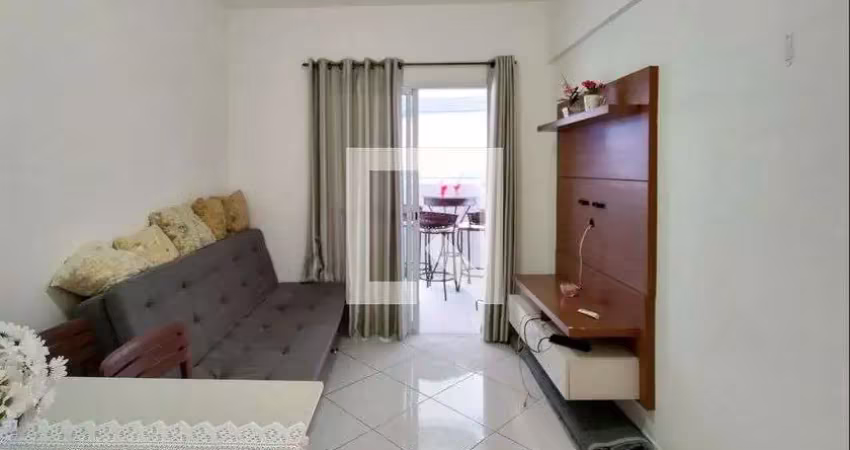 Apartamento para aluguel - maracanã, 1 quarto,  50 m² - praia grande