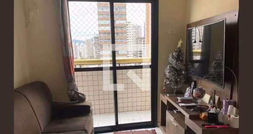 Apartamento para aluguel - aviação, 1 quarto,  62 m² - praia grande