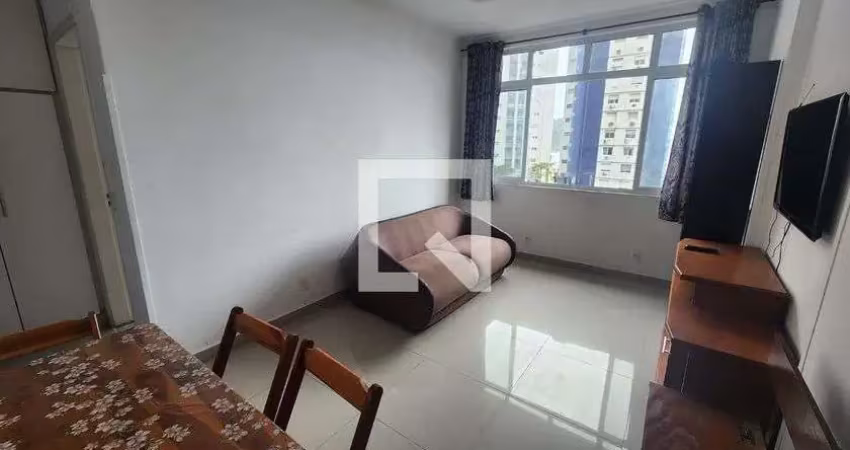 Apartamento para aluguel - josé menino, 1 quarto,  50 m² - santos