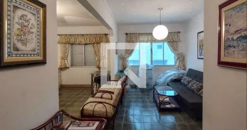 Apartamento para aluguel - aviação, 1 quarto,  70 m² - praia grande