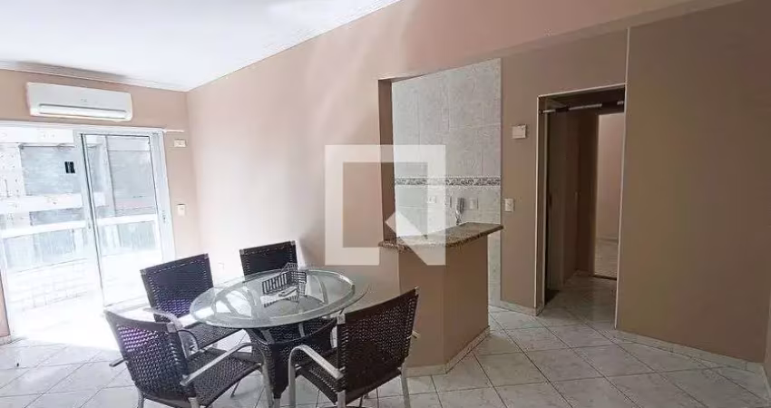 Apartamento para aluguel - canto do forte, 1 quarto,  70 m² - praia grande