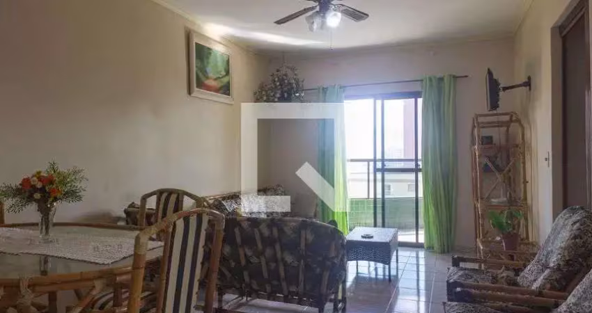 Apartamento para aluguel - vila tupi, 1 quarto,  72 m² - praia grande
