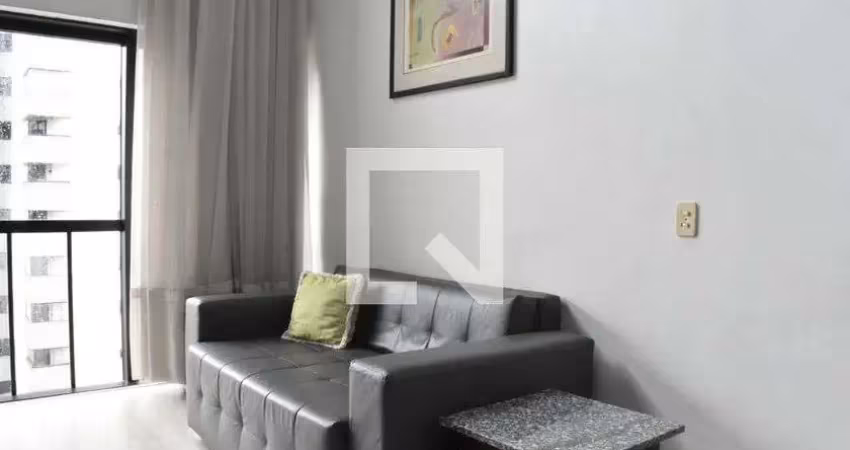 Apartamento para aluguel - centro, 1 quarto,  46 m² - curitiba
