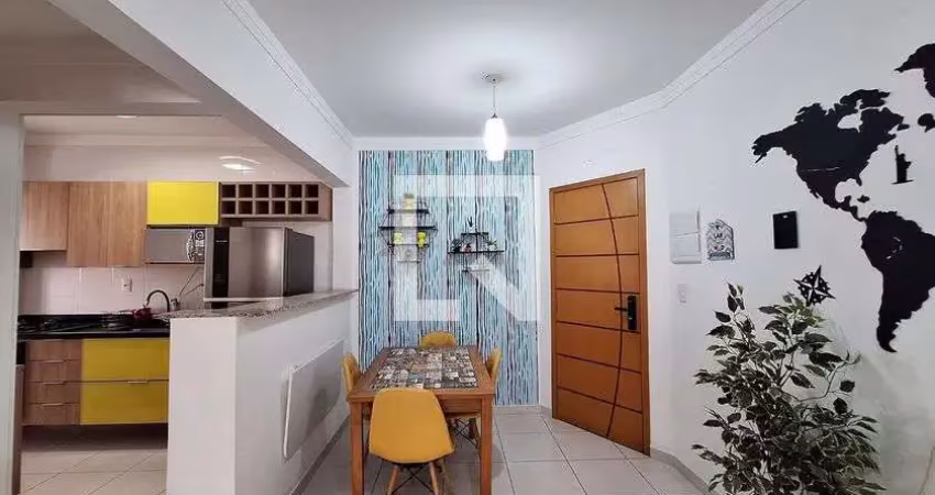 Apartamento para aluguel - canto do forte, 1 quarto,  57 m² - praia grande