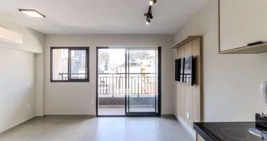 Kitnet / stúdio para aluguel - santa cecília, 1 quarto,  23 m² - são paulo